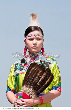 Blackfoot Indian Woman...