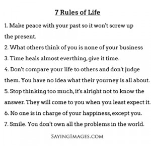quotes-4u:Rules of Lifehttp://quotes-4u.tumblr.com/