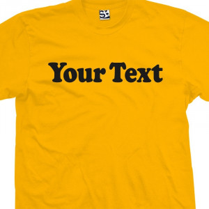 Shirt Fonts