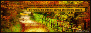 Autumn Quotes Facebook...