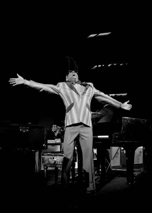 Ray Charles, Pianist, Singer, Atlanta, Hand-Painted Photography by ...