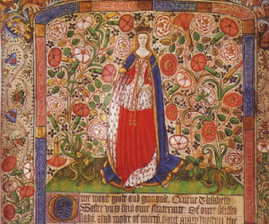 Elizabeth's three daughters, including Elizabeth of York.