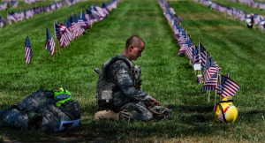 ... Iraq Vet Who Marched 13 Miles in Full Combat Gear to Visit Cemetery