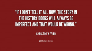 Christine Keeler Quotes