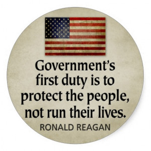 Reagan for President 2016 Round Sticker