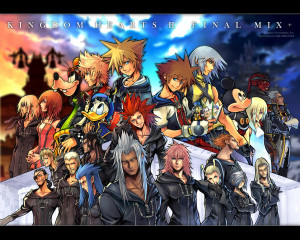 Kingdom Hearts Sora And Kairi And Riku