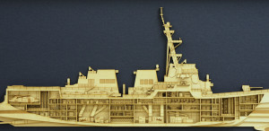 Arleigh Burke Class Destroyer Cutaway