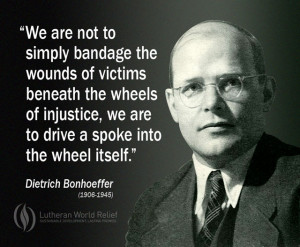... on dietrich bonhoeffer s book the cost of discipleship bonhoeffer was