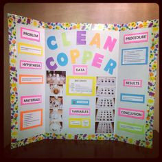 science fair project clean copper with pennies more grade science fair ...