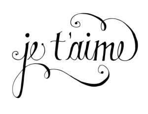 je t'aime # i love you # french