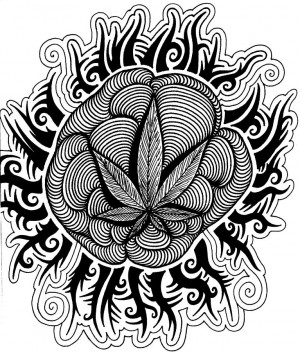 trippy weed drawings view original image trippy weed drawings