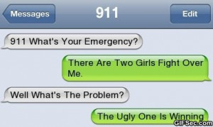 Funny SMS – 2 Girls fighting over me