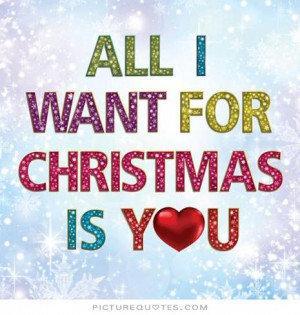 All I Want for Christmas Is You Quotes