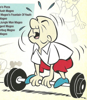 Here's one of my MR. MAGOO pieces that was used in the MR. MAGOO: THE ...