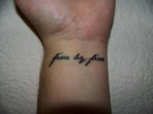 Buffy tattoo - Faith quote