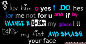 well gtg peoplezzzzzz love ya bitchez