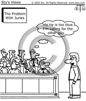 Jury Duty Cartoons Image Illustration Picture