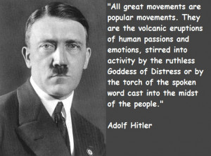 Adolf Hitler's quote #3