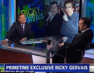 Strong views: Ricky Gervais spoke out against homophobic parents on ...
