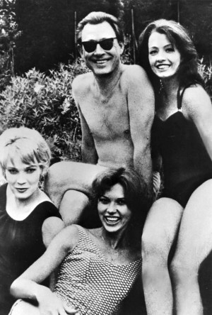 Christine Keeler (right) with osteopath Stephen Ward and Penny ...