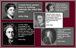 John Gay Quotes Collage