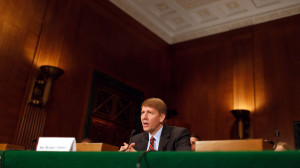 Richard Cordray testifies during his confirmation hearing before the ...