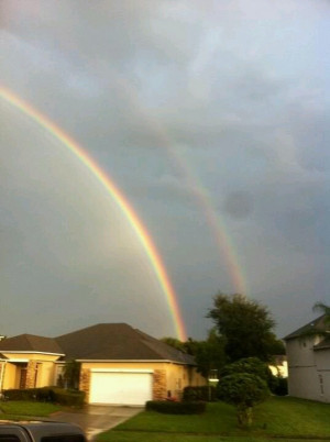 Double rainbow