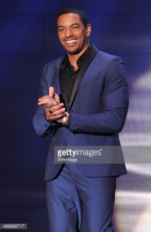 News Photo : Laz Alonso onstage during 'Verses And Flow'...