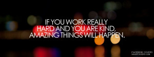 Amazing Things Will Happen Facebook Covers