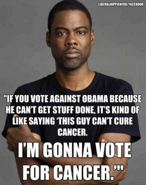 comedy politics cancer vote obama Republicans voting chris rock POTUS ...