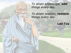 Sharing Lao Tzu – Attaining Knowledge And Wisdom