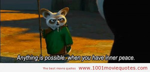 Kung Fu Panda (2008) - movie quote