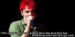 quote by me gerard way my chemical romance perfect human mcr Perfect ...