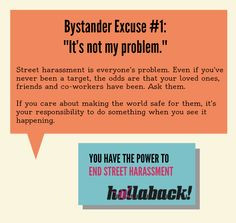 Bystander Intervention Excuse #1