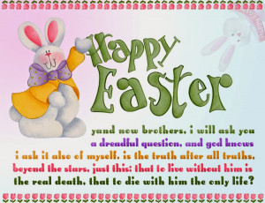 Happy Easter Sunday Wishes SMS Messages with Greetings Pictures