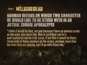 ... Walking Dead: Norman Reedus Quote About His Crush On Andrew Lincoln