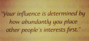 The law of #influence - The Go Giver