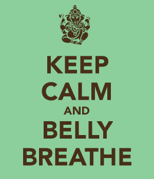 breathing is also known as “belly breathing,” deep breathing ...