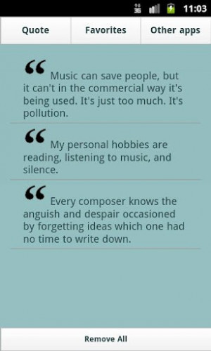 View bigger - Quotes About Music for Android screenshot