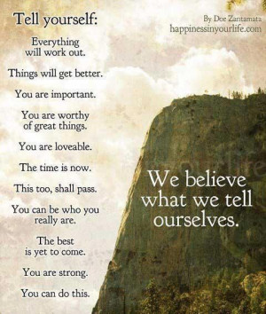 The mind is a powerful thing!Thinking Positive, Remember This ...