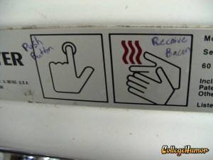 Genuinely funny vandalism.