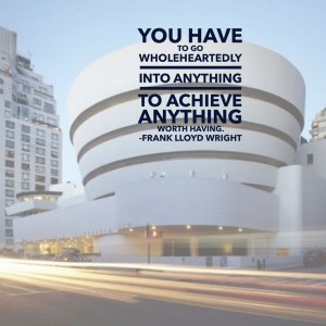 ... success- Frank Lloyd Wright said it well! #inspiration #quote #quotes