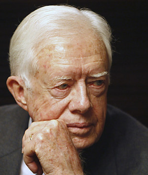 minister, Yitzak Hertzog, blasting former U.S. President Jimmy Carter ...