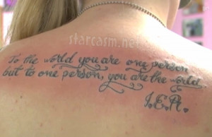 UPDATE – Here’s a photo from stage 7 in Kailyn Lowry’s back ...