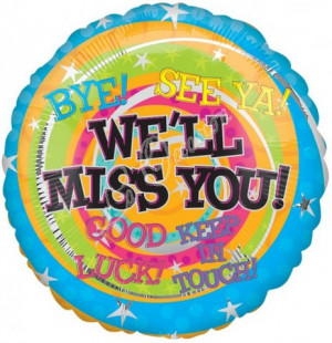 We Will Miss You Quotes Clipart