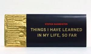 Stefan Sagmeister invitation. 'Things I Have Learned In My Life, So ...