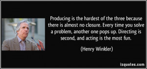 More Henry Winkler Quotes
