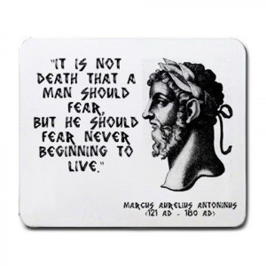 Marcus Aurelius Quotes: It is not death... Marcus #Aurelius Quote