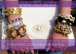 ... clutch or two bracelets from this photo! Good Luck!!! #giveaway ends