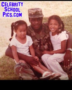 ... shares touching pictures of her with her military veterian father
